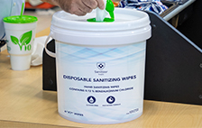Disposable Sanitizing Wipes