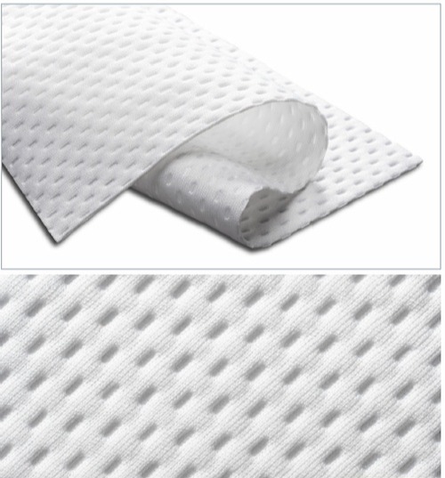 2-Ply Polyester Knit Cleanroom Wipes, Quilted