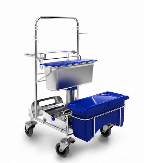 Non-Autoclavable Stainless Steel Cart with Precision Dosing | Cintas